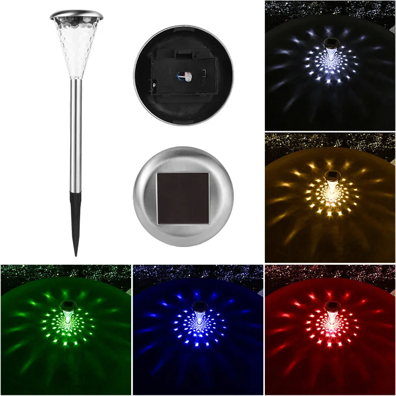

Outdoor Solar Lights for Garden and Vegetable Patch Christmas Decorations 2023 Waterproof Color Changing Led Lawn Lamps