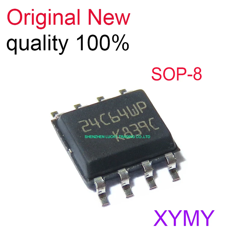 10 шт./партия, новые оригинальные модели 24C01WP 24C02WP 24C04WP 24C08WP 24C16WP 24C32WP 24C64WP SOP-8