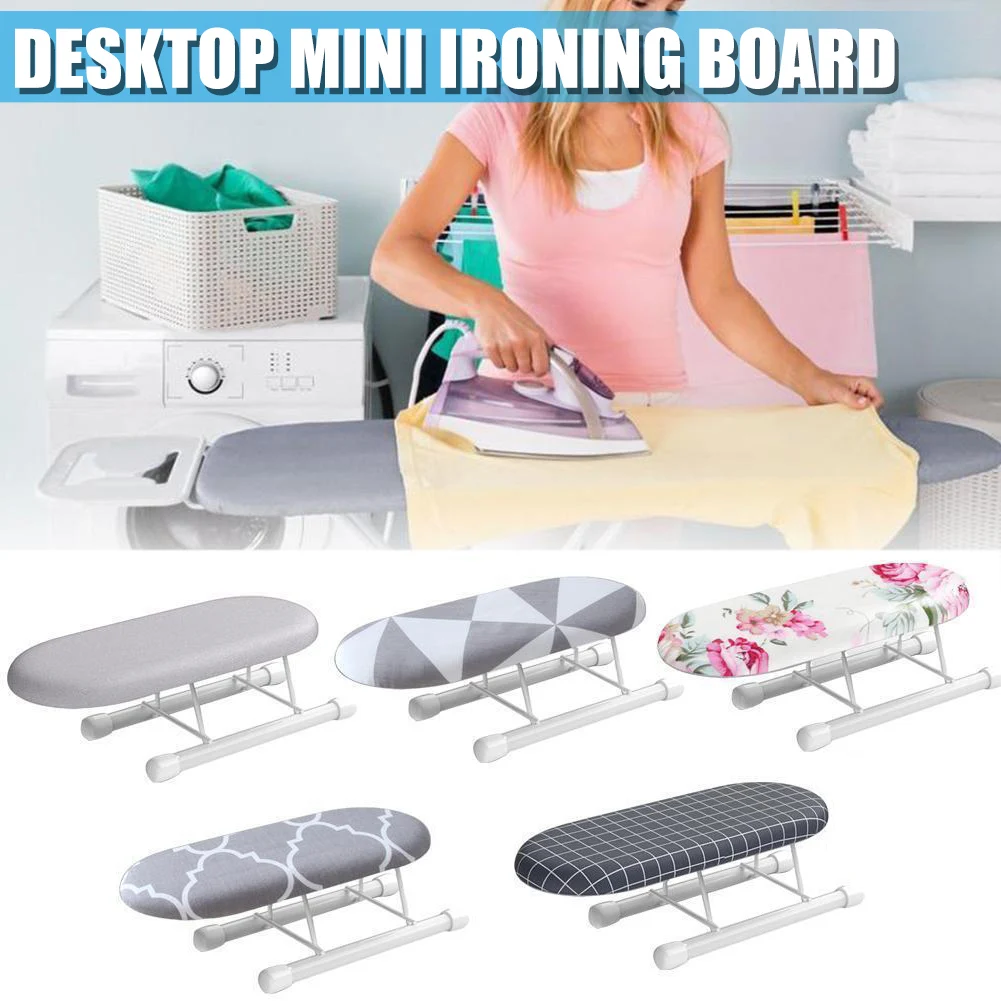 

Ironing Board Home Travel Portable Sleeve Cuffs Mini Table With Folding Leg Ironing Board Non-slip Reusable Home Cleaner Tools
