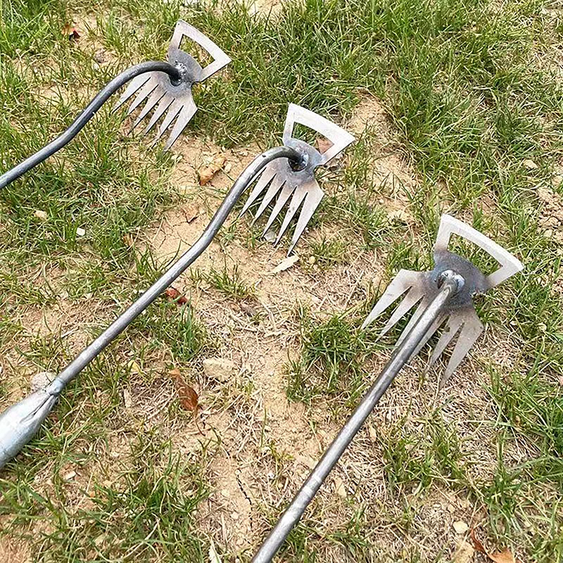 

1Pc Manganese Steel Garden Weeders Easy Grass Rooting Loose Soil Narrow Gap Weeding Multifunctional Weeder Garden Hand Tool