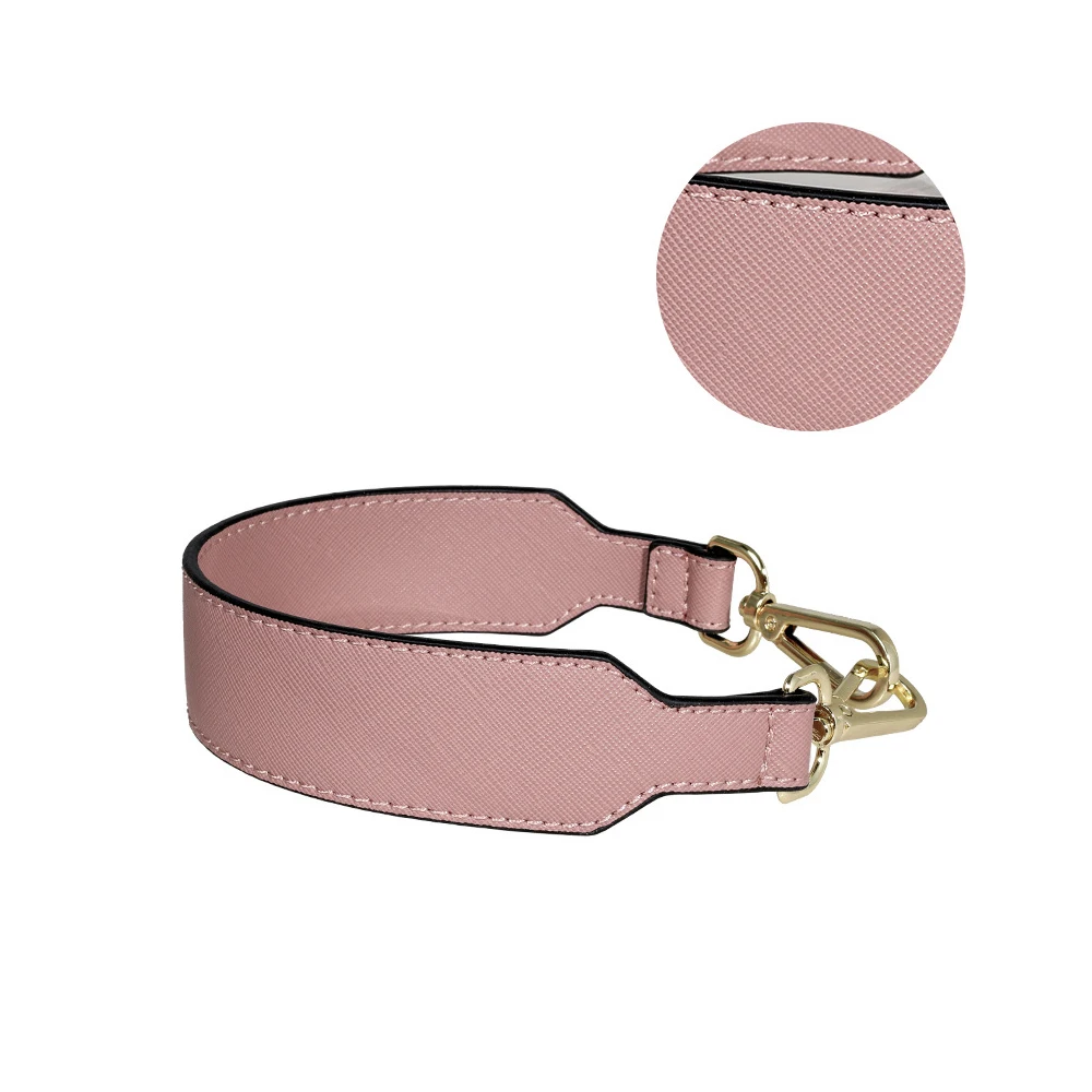 

2022 new Fashion PU Leather Short Shoulder Strap Handbag Handle Bag Handles DIY Replacement Solid Color Female Bag Strap