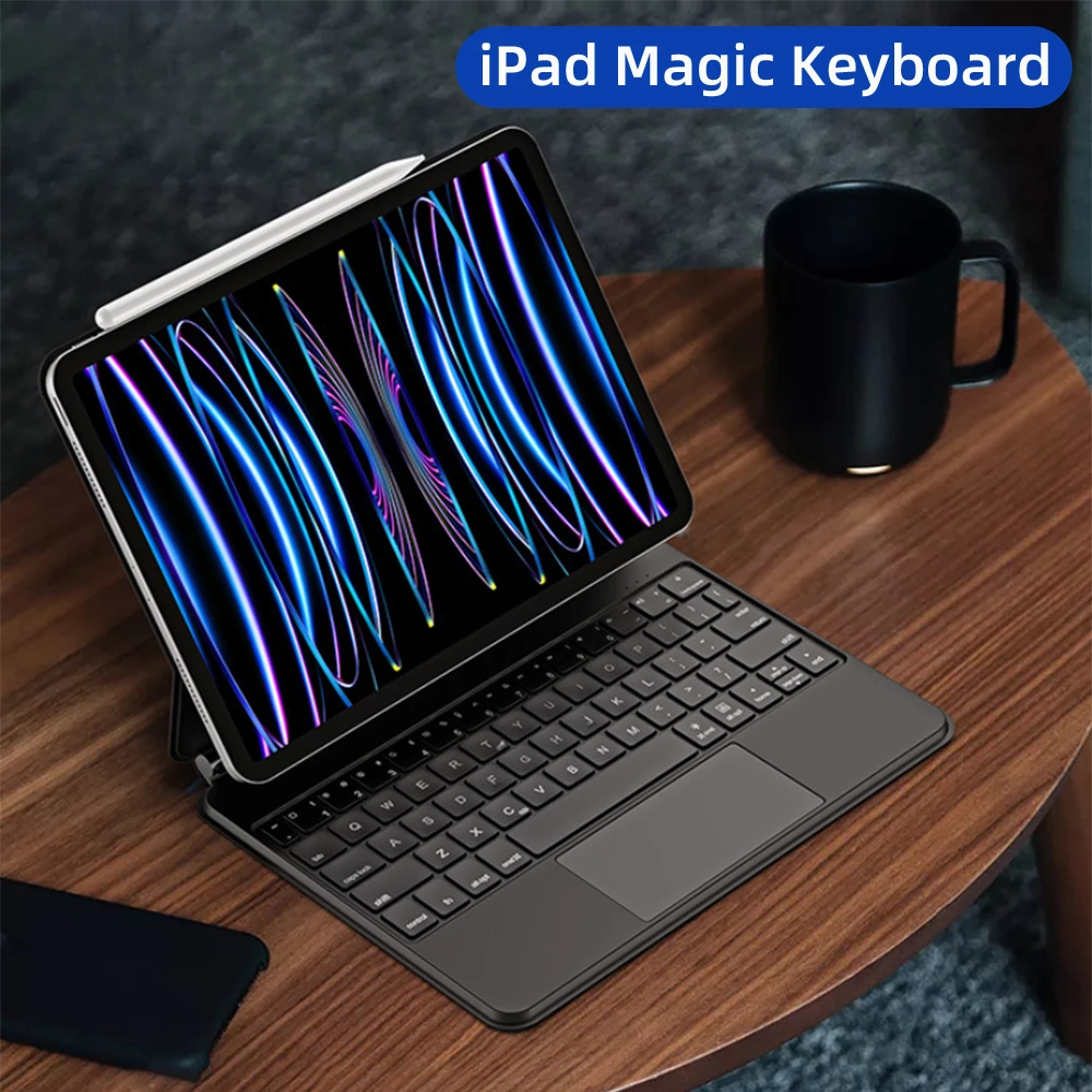 

Magic Keyboard for iPad Pro 11 12 9 12.9 Air 4 Air 5 for iPad 10th Generation Pro 12 9 6th 5th 4th 3rd Gen Mini 6 Cover Case