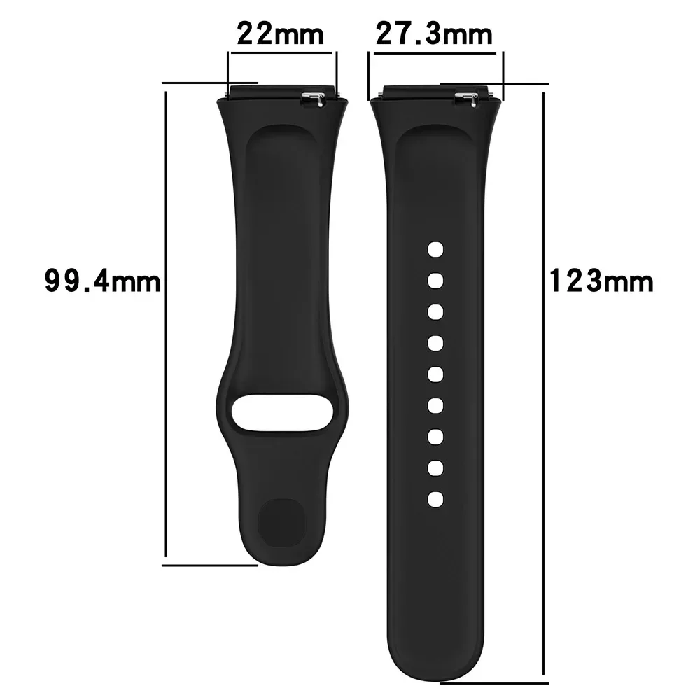 Ремешок силиконовый для Redmi watch 3 Active браслет с защитным чехлом Xiaomi