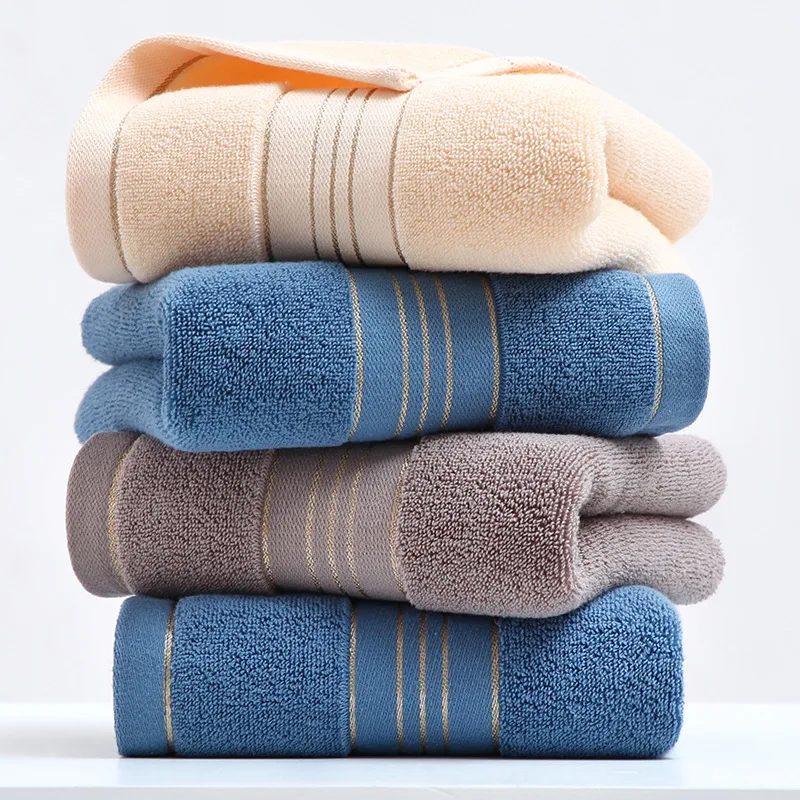 

Turkish Cotton Hand Towel 34*70cm Adult Soft Absorbent Face Towels Bathroom Sets Luxury Hotel Spa Towels For Home 1-10 Pcs