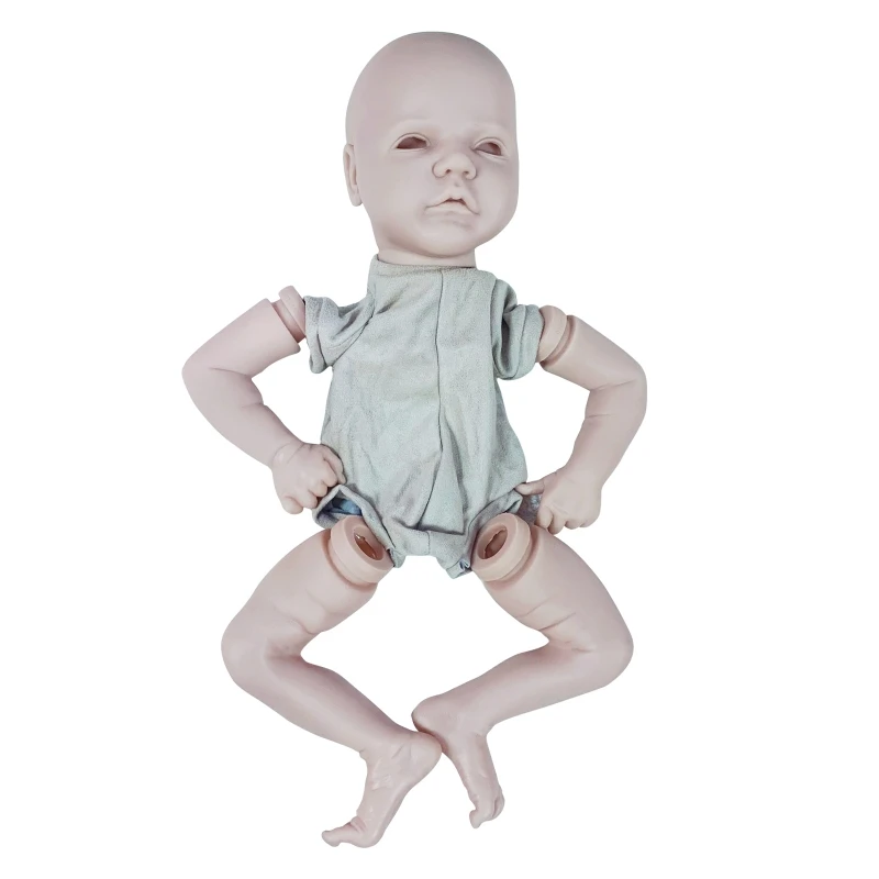 

43cm Reborn-Doll Kits for w/ Detachable Arms for Doll Vinyl Soft Figuri Dropship