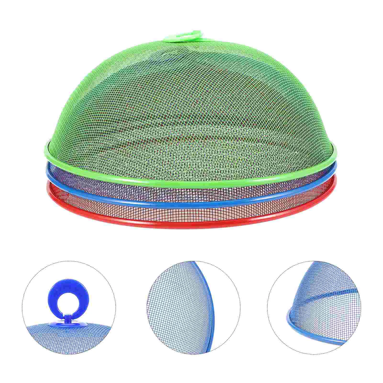 

Patio Net Creative Vegetable Covers Washable Food Durable Wrought Iron Wind-proof Dust Practical Snack Cakes