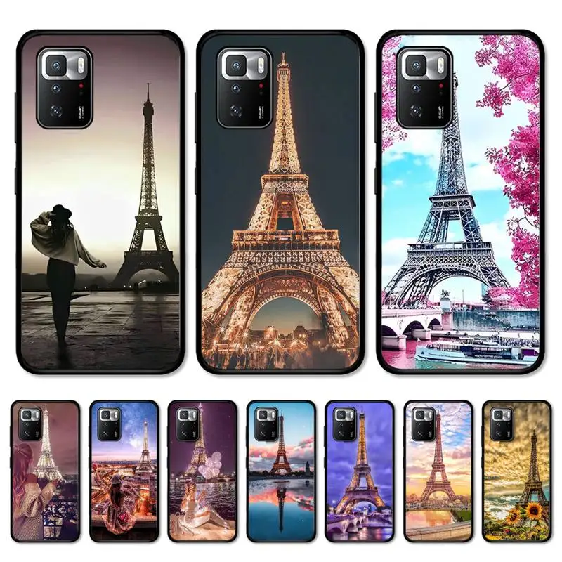 

Romantic Paris Eiffel Tower Phone Case for Redmi Note 8 7 9 4 6 pro max T X 5A 3 10 lite pro