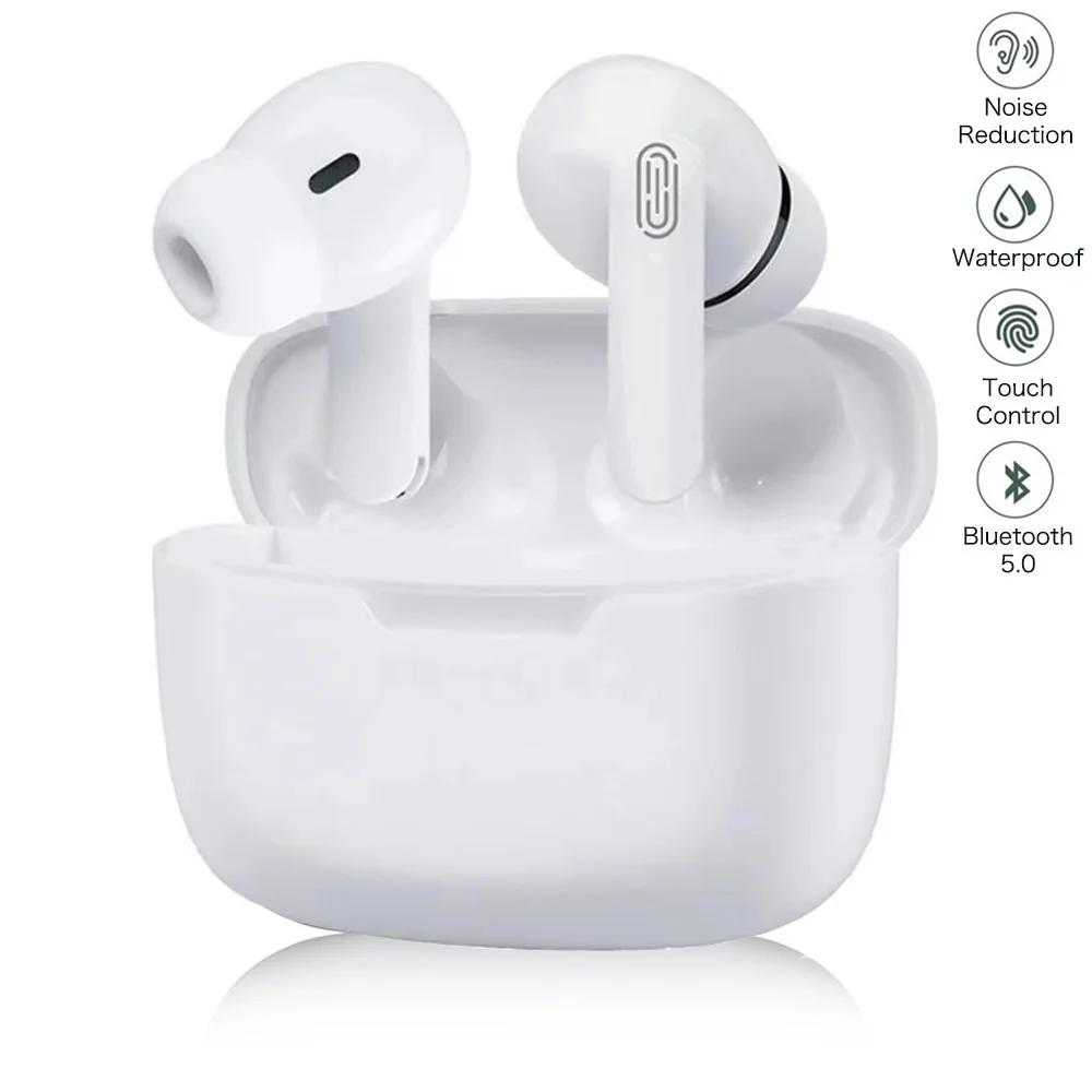 

TWS Wierless Earbuds Bluetooth-compatible Headphones Headset Stereo Super Bass Active Noise Cancelling With Mic Hifi Sound