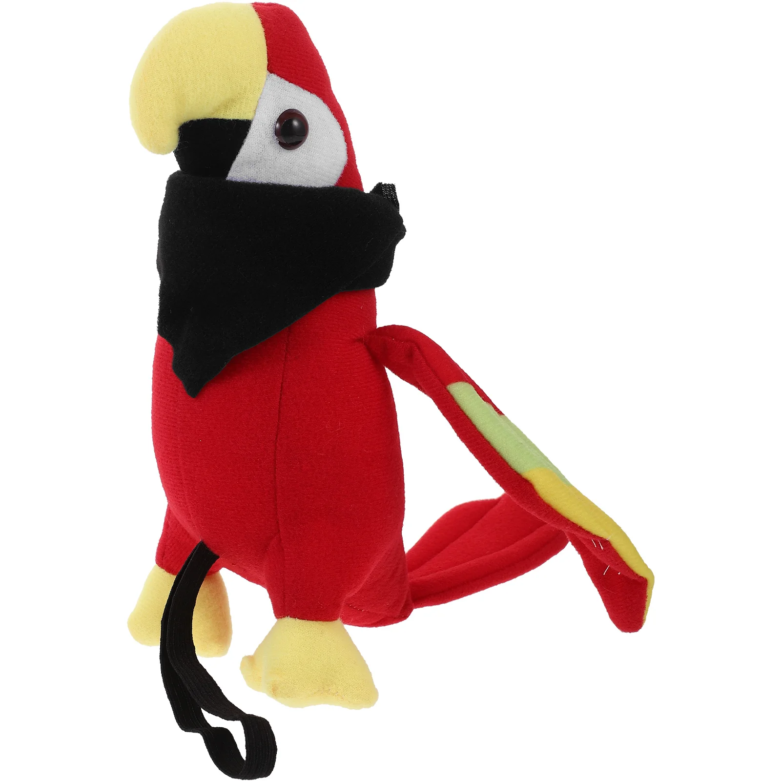 

Stuffed Pirate Parrot for Shoulder Halloween Plush Parrot Toy Cartoon Pirate Costume for Party Supply