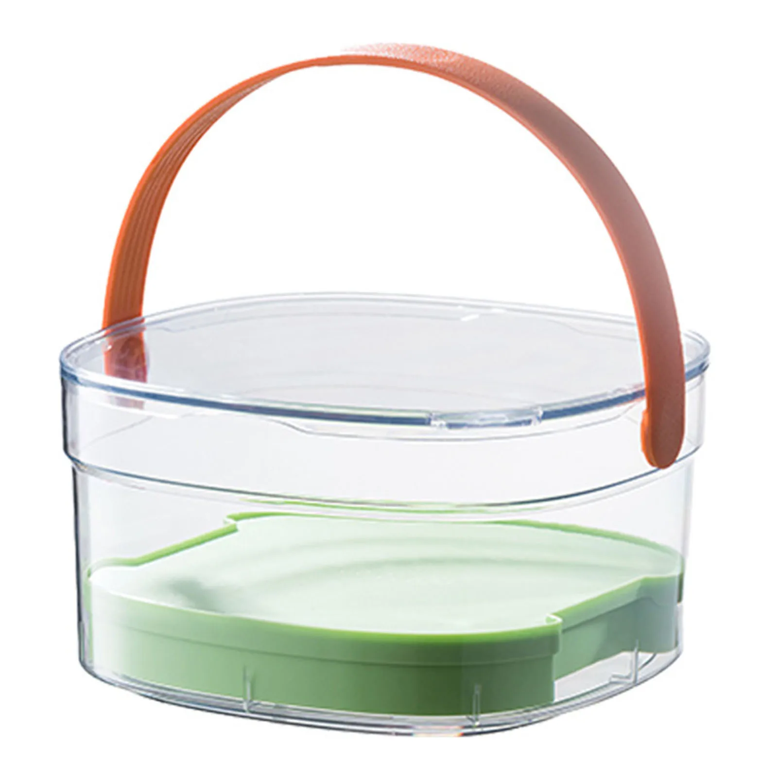 

Ice Cube Tray With BucketFlexible Ice Cube Making Mold Silicone Ice Cube Making Tool Stackable And Large Capacity Easy-Release