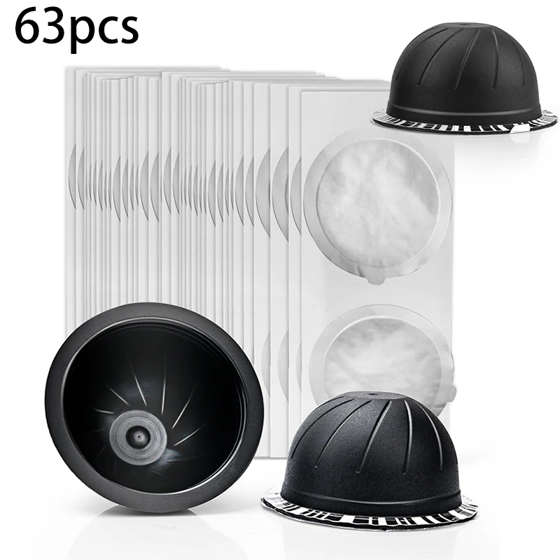 

Coffee Capsule Cup Self Stick Aluminum Foil Tamper Set For Nespresso Vertuo Coffee Capsule Cup Self Stick Aluminum Foil