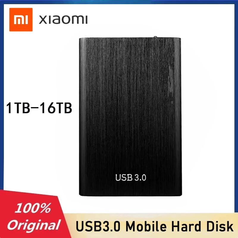 

Xiaomi SSD 2.5inch HDD External Hard Drive Portable 8TB HD Externo Hard Disks 2TB 4TB 16TB USB3.0 Storage Decives for Computers