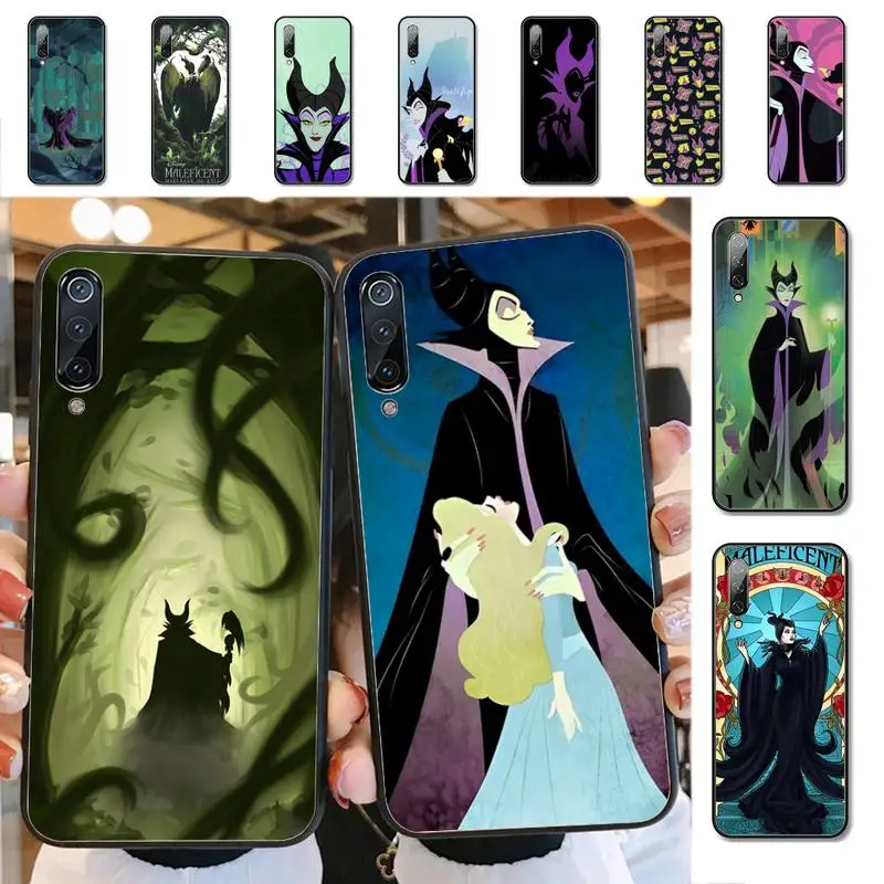 

Disney Maleficent Witch Phone Case for Xiaomi mi 8 9 10 lite pro 9SE 5 6 X max 2 3 mix2s F1
