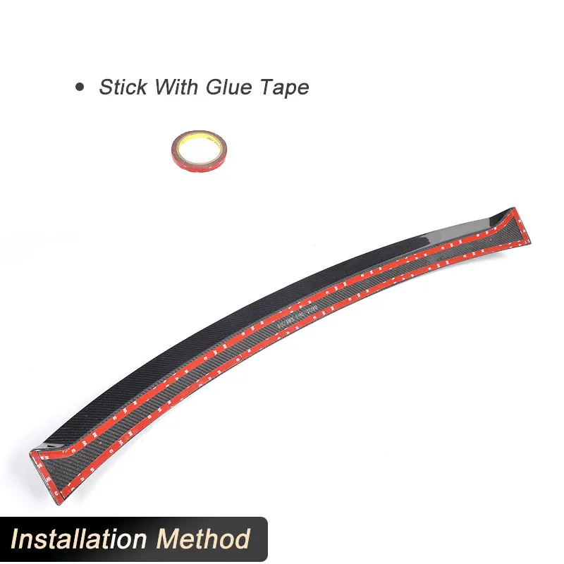 Задний спойлер на крышу из углеродного волокна крылья для Mercedes Benz E Class C238 E400 Coupe