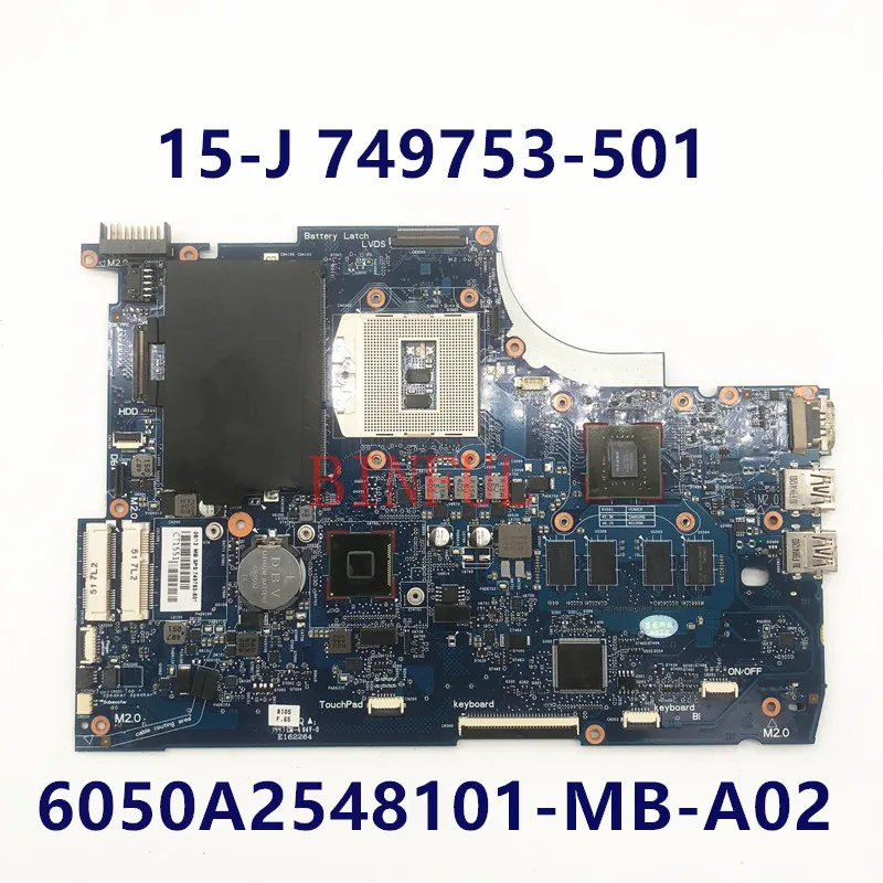749753-501 749753-001 749753-601  For HP Envy 15 15-J 15T-J000 15T-J100 HM87 PGA947 840M 2GB Laptop Motherboard 100% Tested