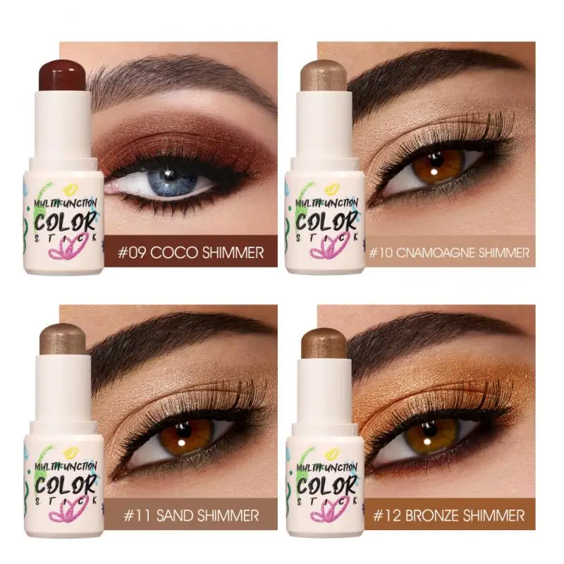 

1 шт., монохромные тени для век, 4 цвета