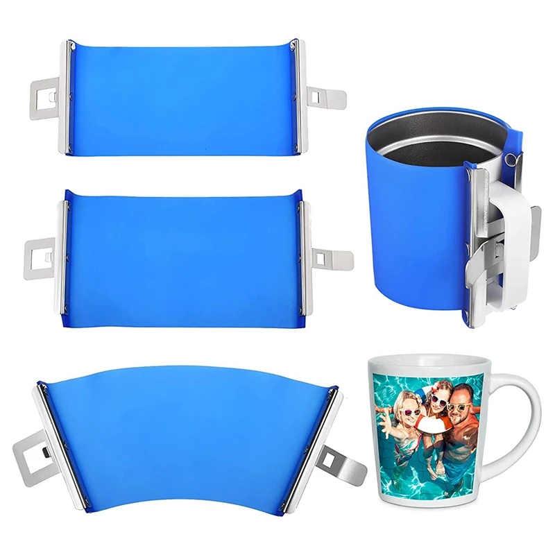 

3 Pieces Of 3D Sublimation Rubber Mug Packaging, Mug Mold Cup Holder Transfer, Used For Printing Mug Sublimation Heat