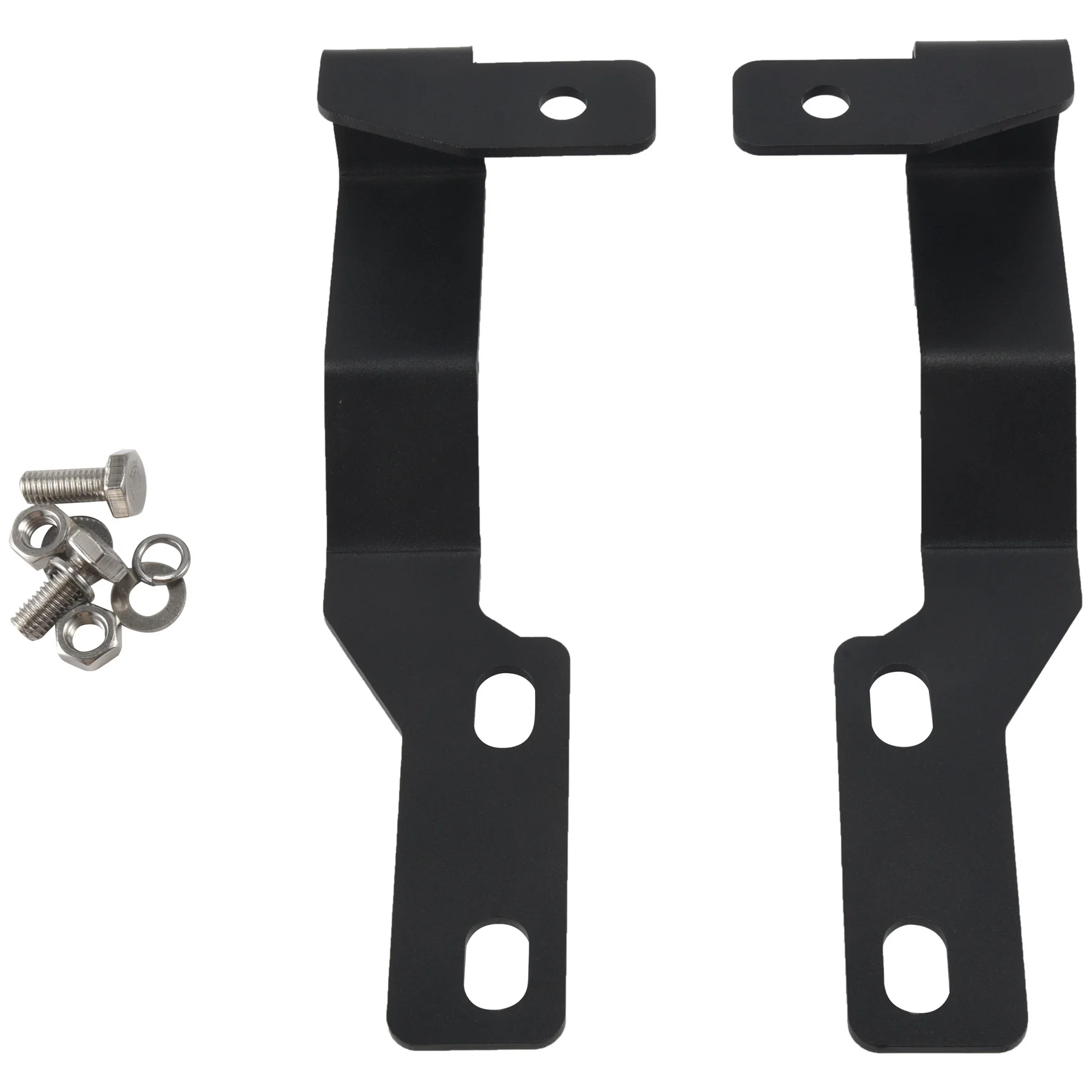 

Front Hood LED Light Mounting Bracket Hood Ditch Lamp Brackets Kit for 2005-15