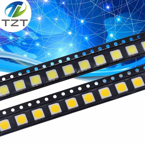Диоды SMD 5050 белые 100 шт  TZT
