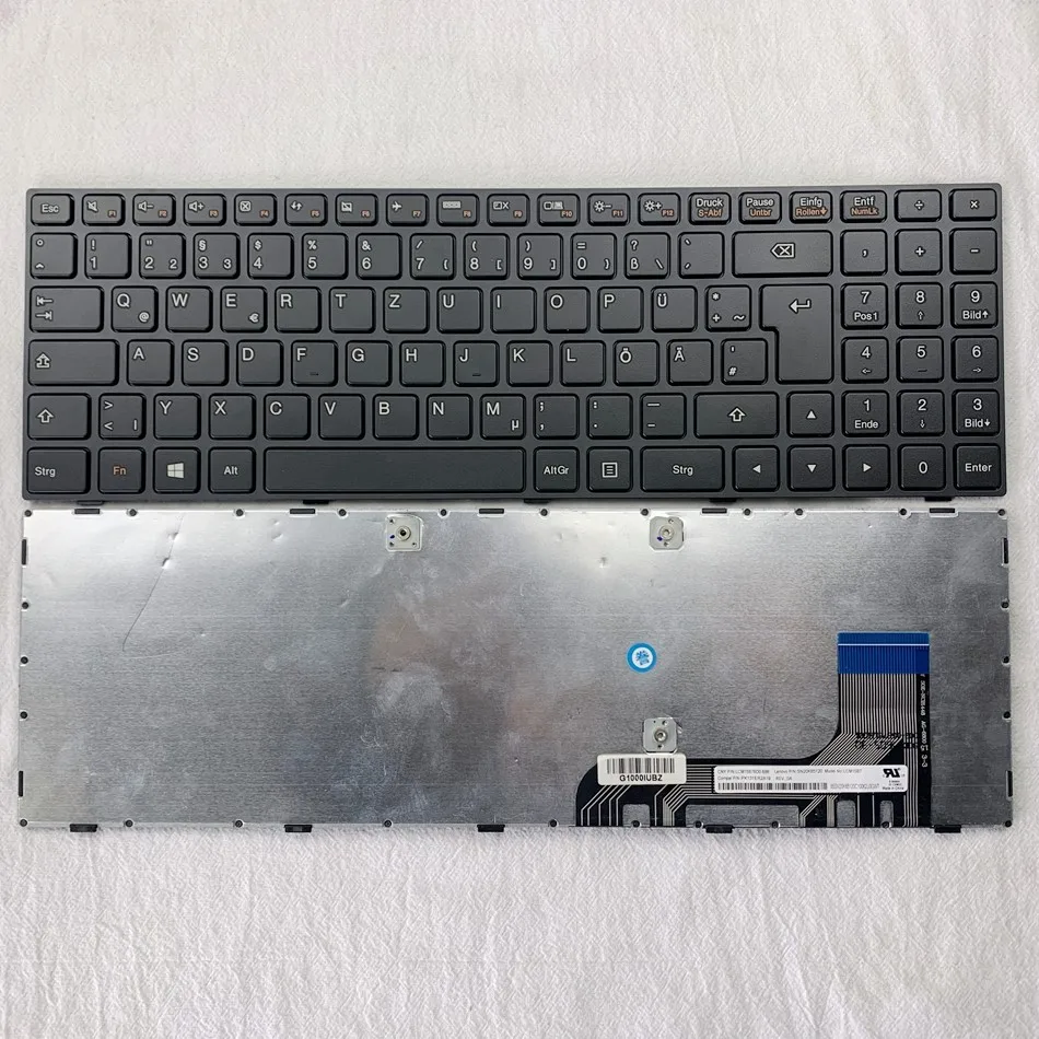 

Germany Laptop Keyboard For Lenovo Ideapad 100-15 100-15IBY 100-15IB B50-10 MODEL LCM15B7 GR Layout