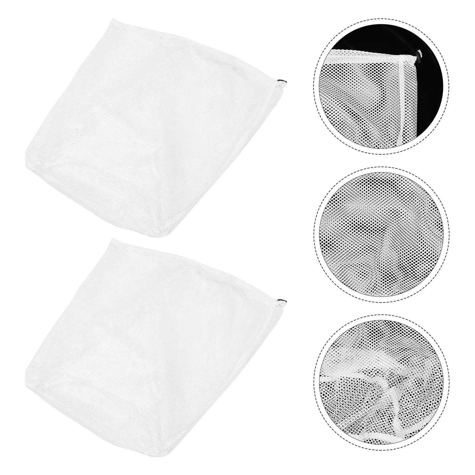 

2Pcs Washing Machine Bags Clothes Washer Wash Bags Mesh Laundry Wash Bags