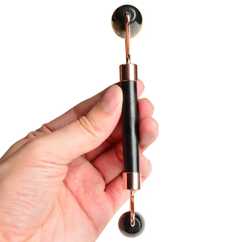 Натуральный массажер для лица гуашь скребок Нефритовый ролик гуаша микроидный