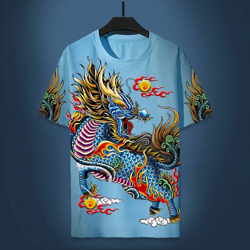 Футболка мужская с 3D-принтом Бог