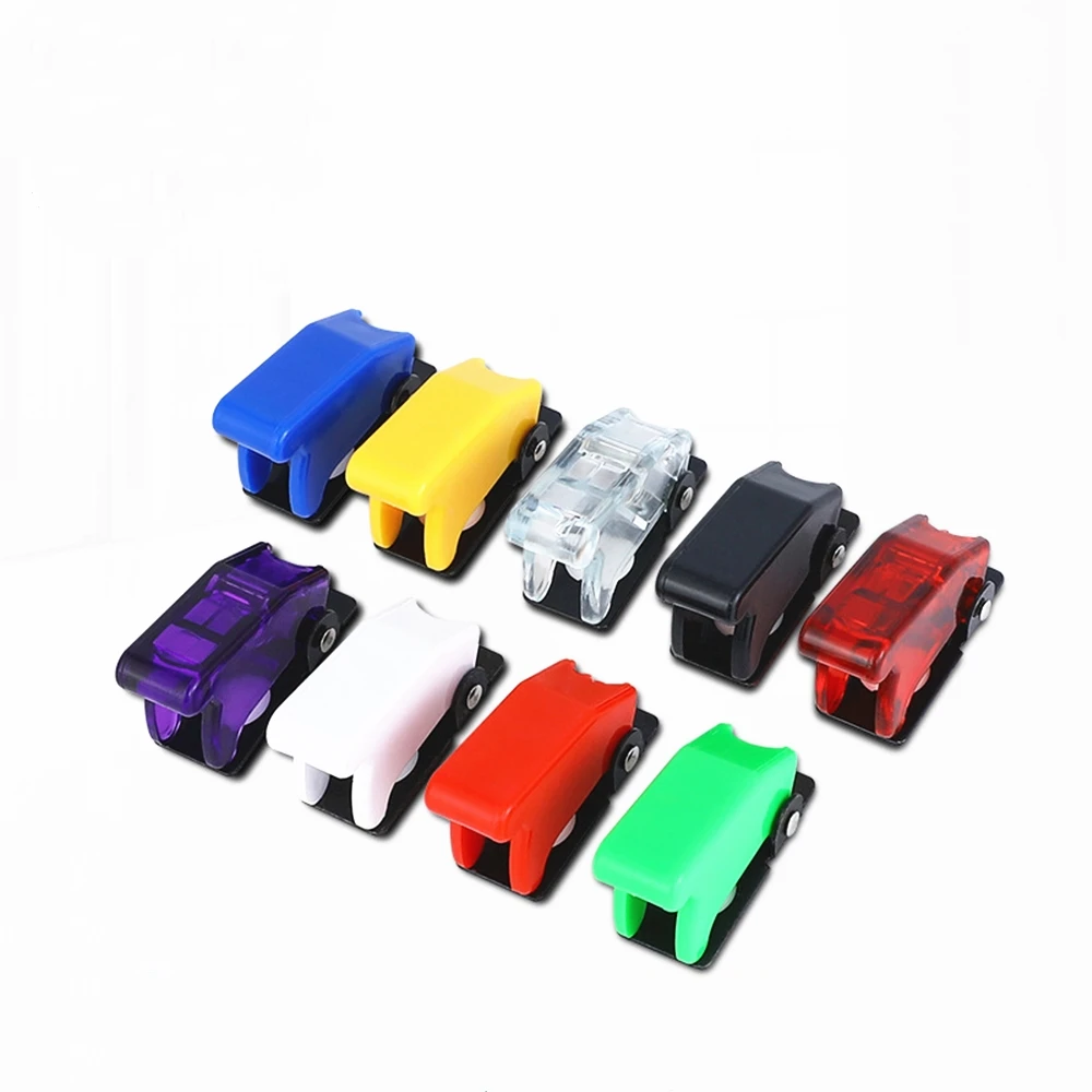 

1 шт. светодиодный светильник переключатель зажигания автомобиля 12В 20А кулисный переключатель, авиационный чехол водонепроницаемый пылезащитный чехол