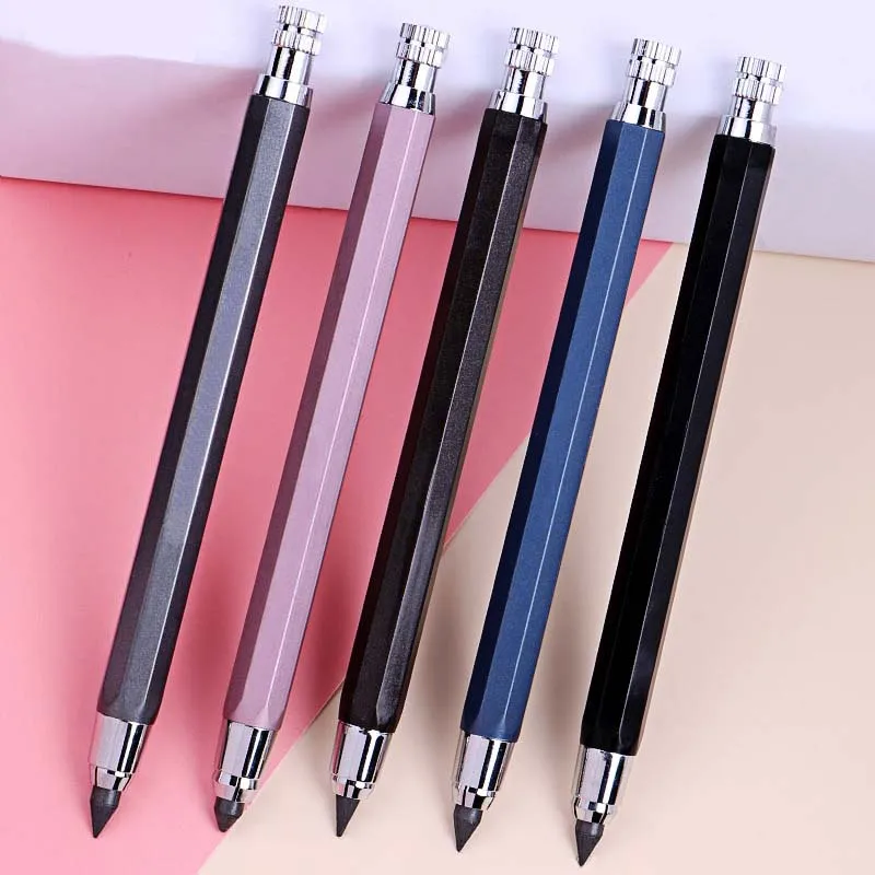 4b 6b 8b Art Sketch Automatic Pencil School Office Supplies Students Drawing Stationery