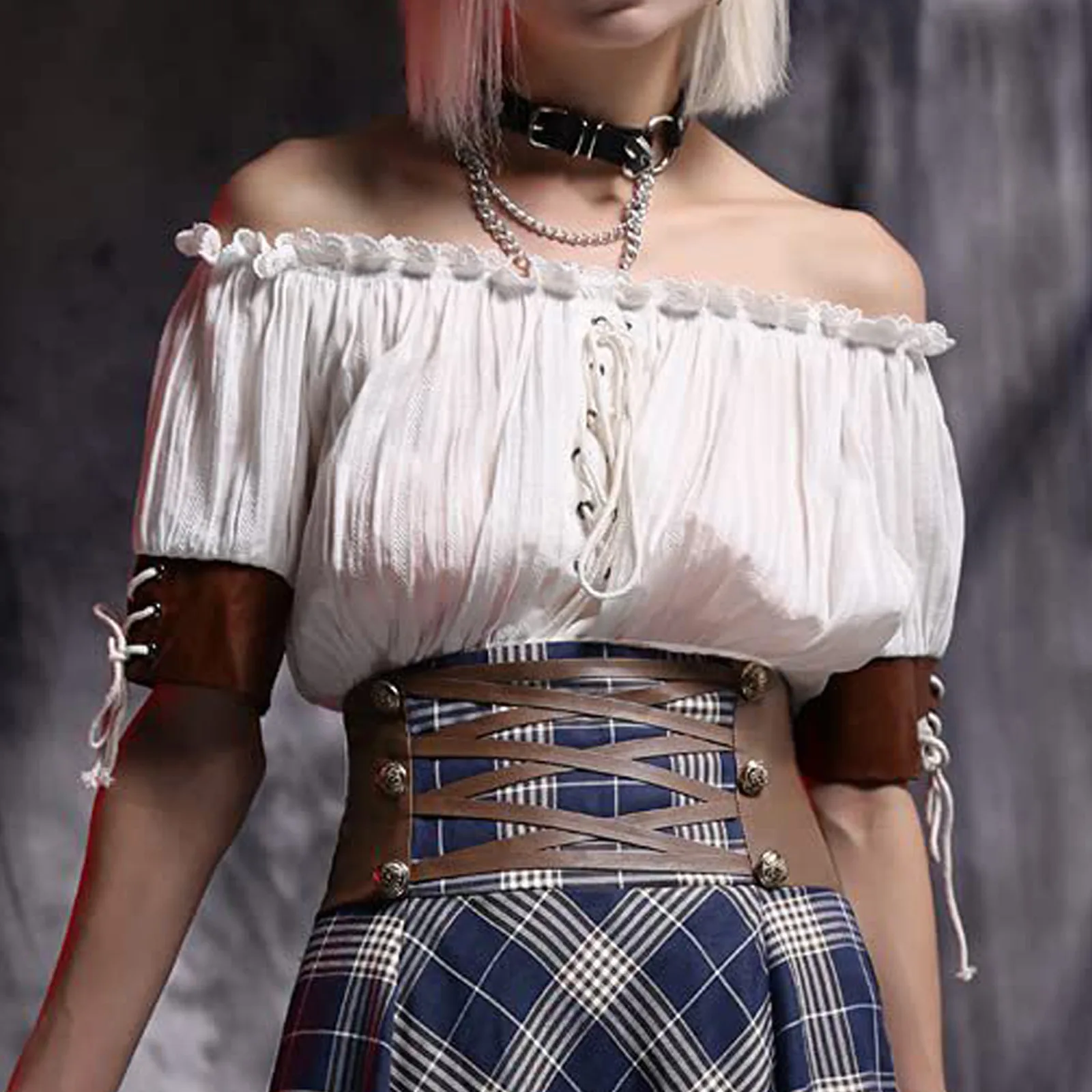 

Женский укороченный топ Y2k с открытыми плечами, плиссированный топ с оборками, винтажные шикарные рубашки и блузки на талии, осенняя одежда, женские модные рубашки