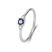 diwenfu 925 silve sterling jewelry sapphire ring for women join party topaz gemstone bizuteria silver 925 jewelry rings females