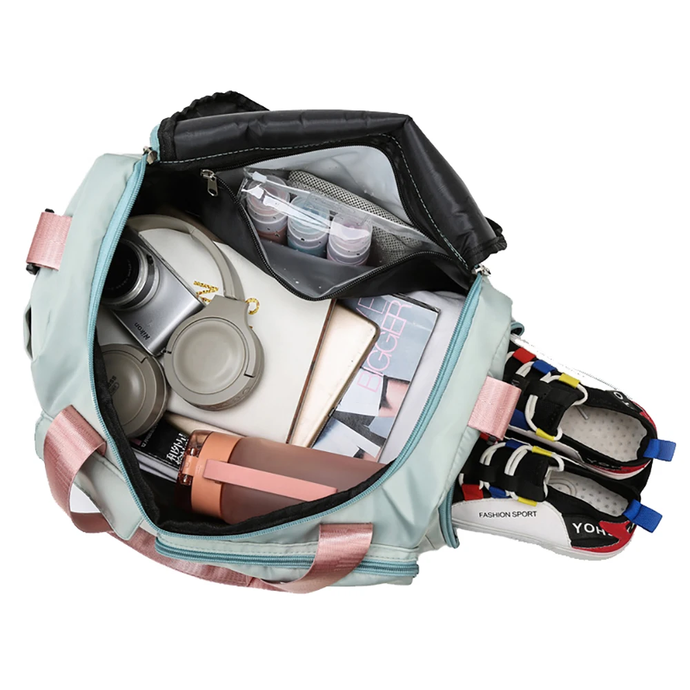 Large-capacity Fitness Bag Dry And Wet Separation Waterproof Sports Yoga Shoulder Handbag Short-distance Travel Bag 2022 New