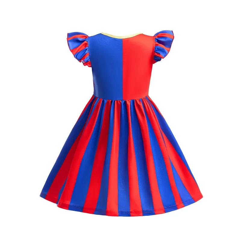 Новый удивительный цифровой Единорог Понни детский косплей костюм летнее платье