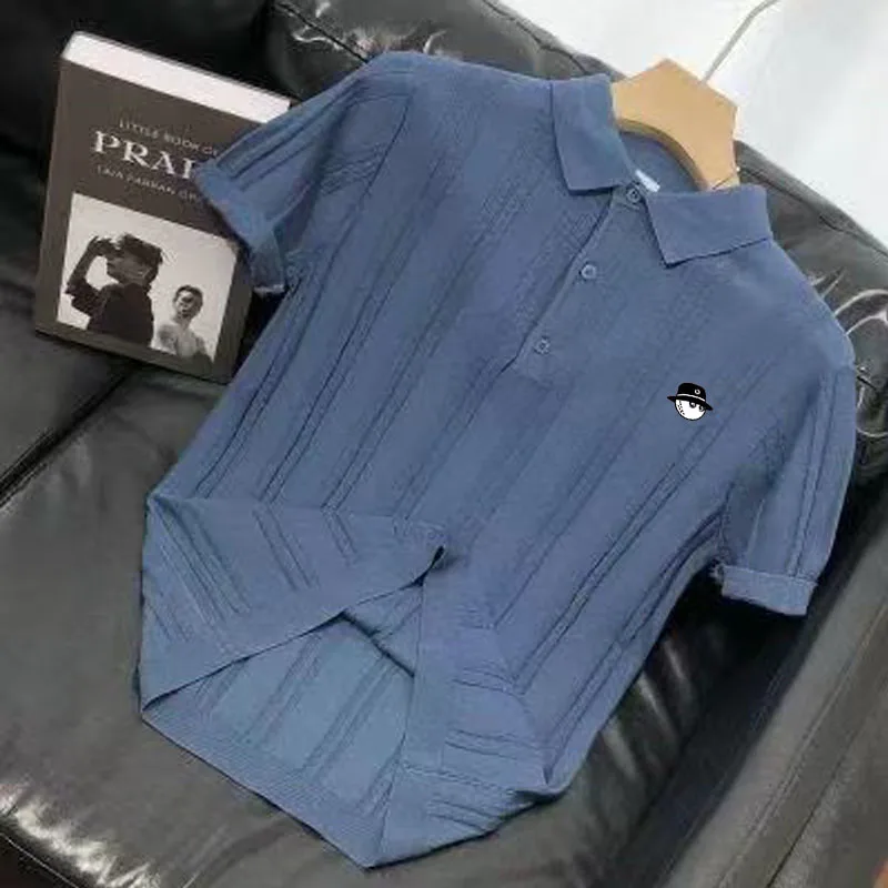 

Мужская одежда для гольфа, Мужская одежда для гольфа, летняя мужская футболка для гольфа, удобные мягкие дышащие мужские топы с коротким рукавом для гольфа, новинка 2023