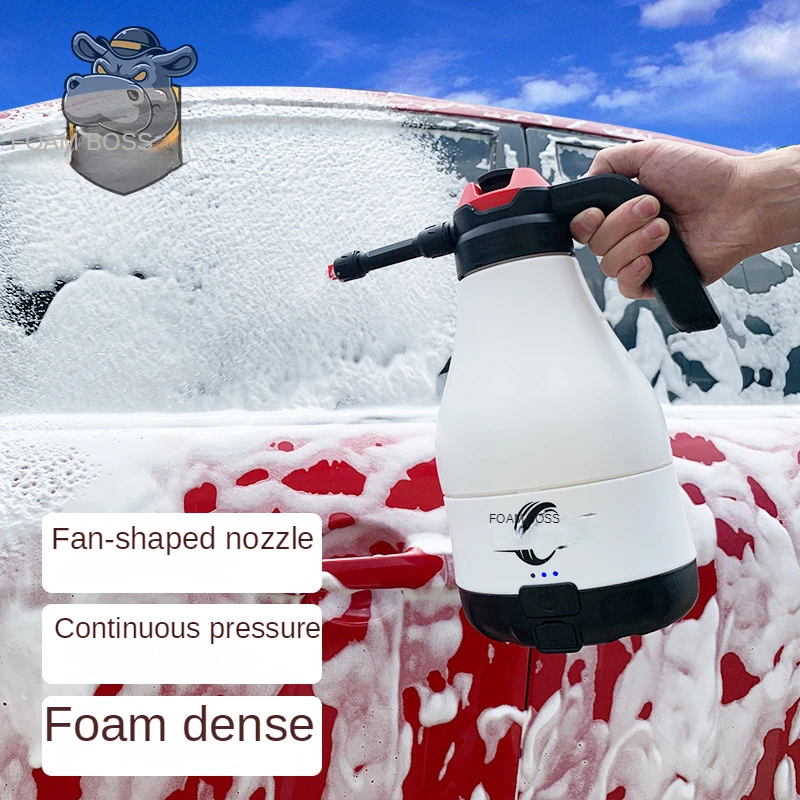 Home Foam Car Wash Electric Pressure Sprayer 1.8LGarden Sprayer Garden Irrigation Electric Agriculture Sprayer Sprinkler Gun