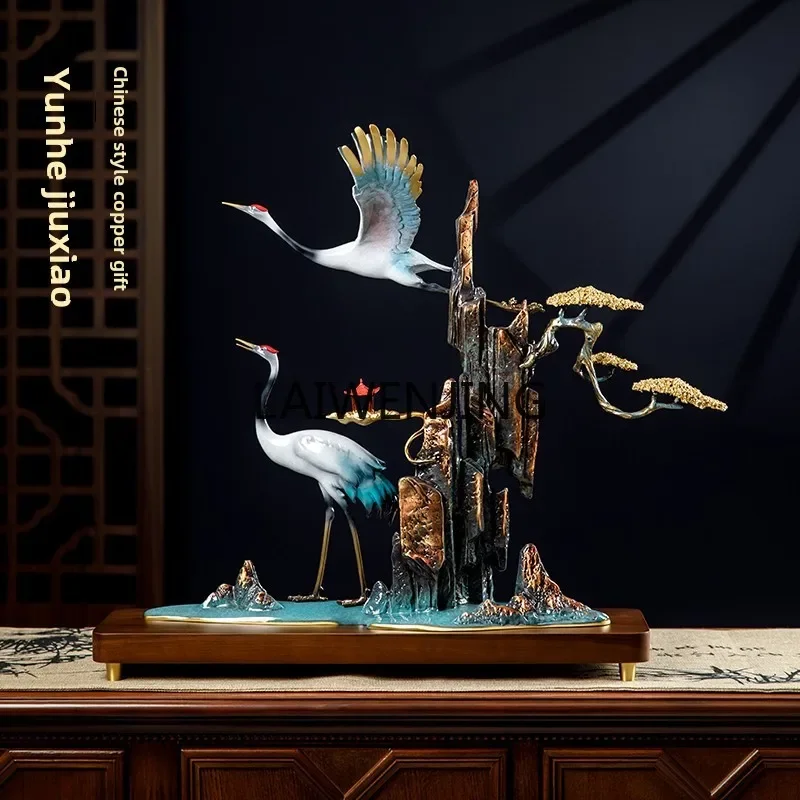 SGF Сосновый кран Яннь цельномедный орнамент новые китайские декоративные