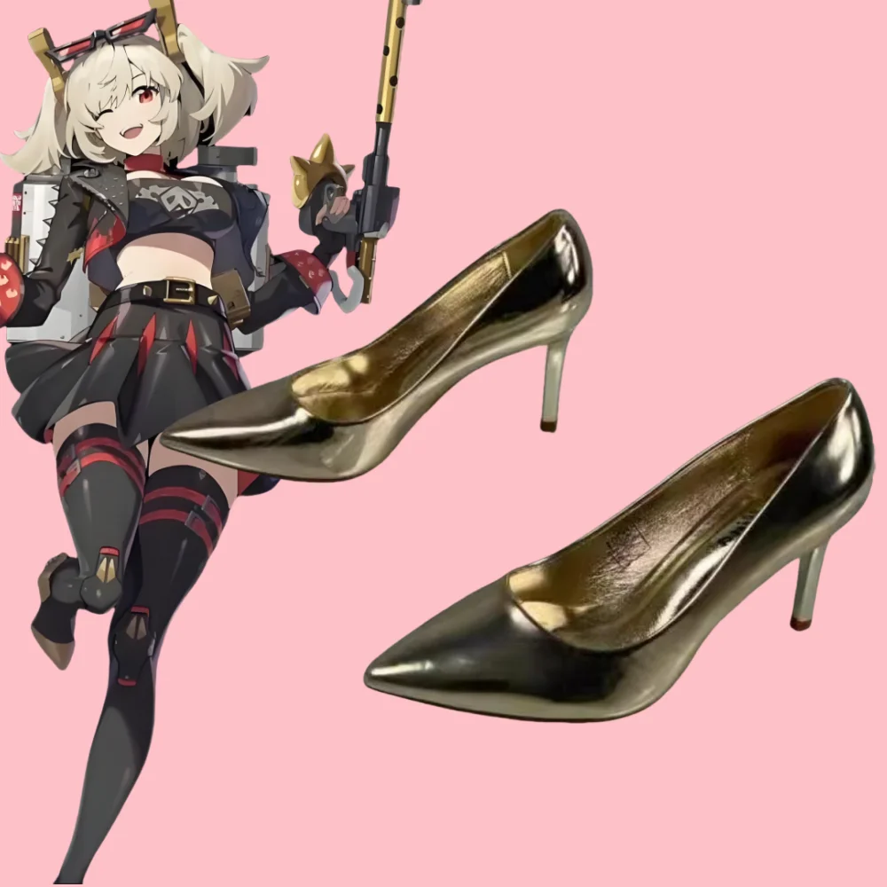 Женские и мужские ботинки для косплея Zenless Zone Zero Burnice Whita аниме Косплей Ботинки