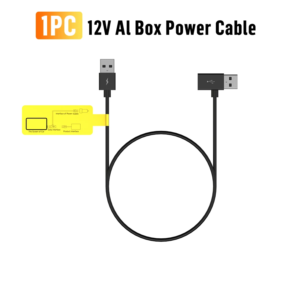 

CarlinKit Usb автомобильный кабель питания предотвращает перезапуск для беспроводного Carplay Android Auto Ai Box двухточечный автомобильный адаптер шнур