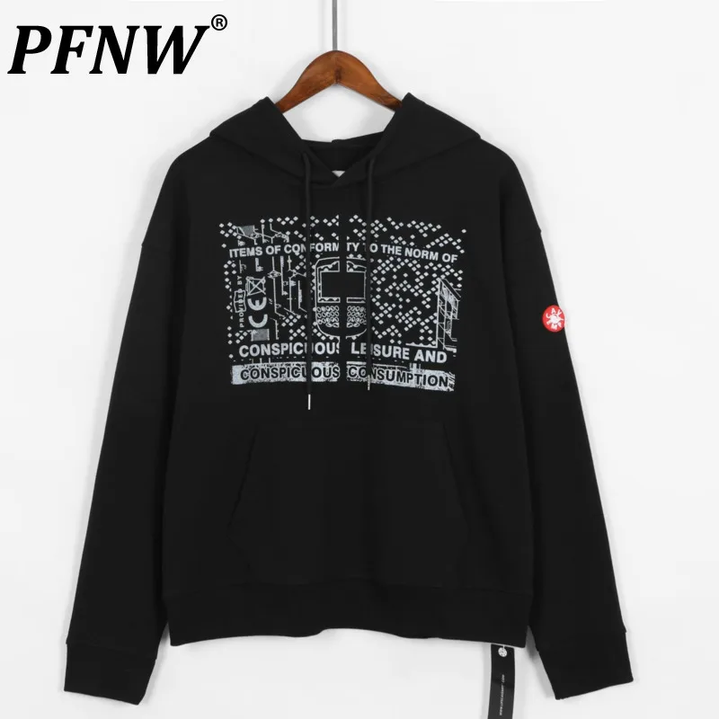 

Толстовка PFNW Мужская/женская с принтом, Свитшот в стиле панк/хип-хоп, худи, высокого качества, для осени и зимы, 12Z5317
