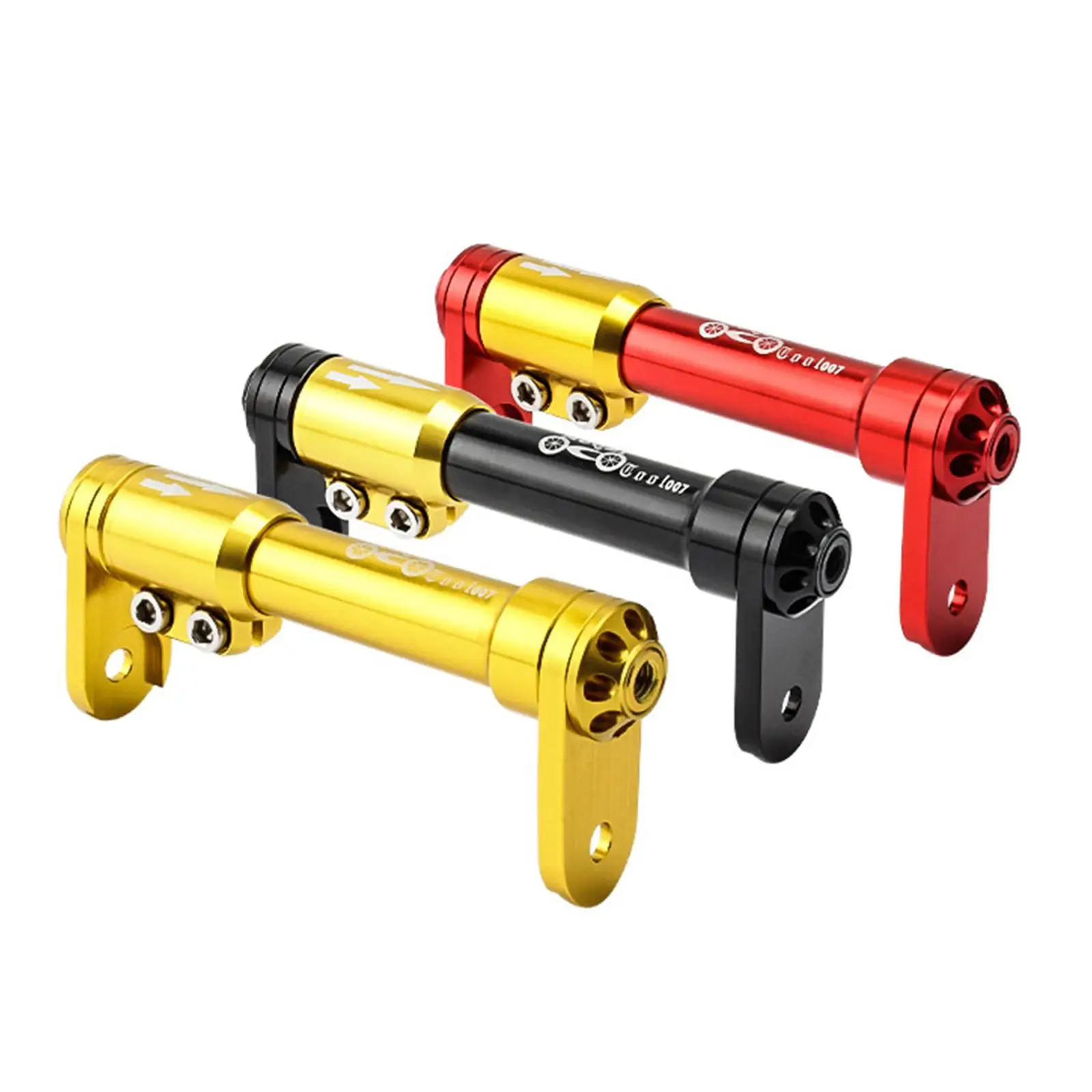 

Ultralight Folding bike Wheel Folded Bicycle Transport Wheels Extension Rod Rear Rack Telescopic Bar Components Rod Parts