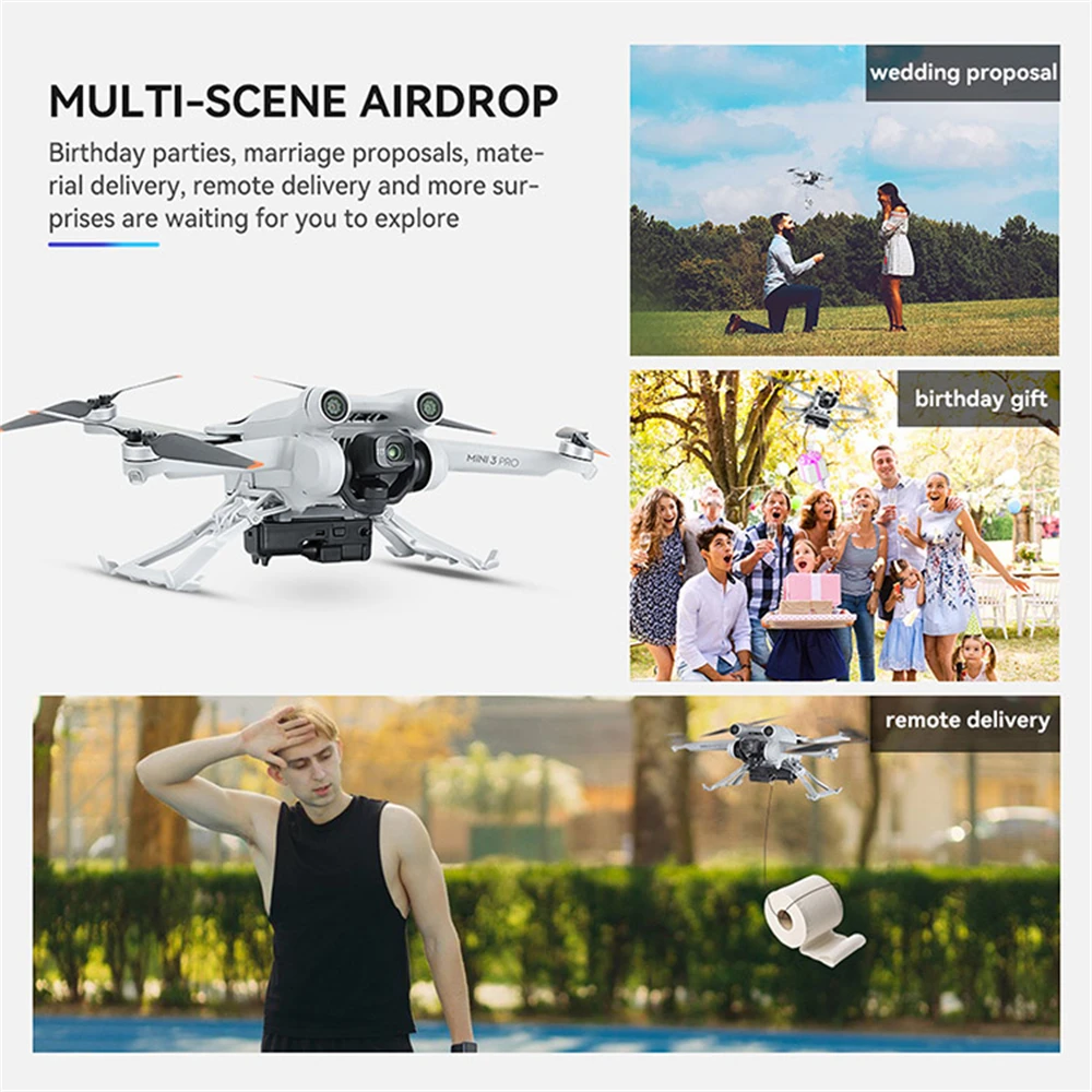 Система прямых поставок для дрона DJI Mini 3 Pro подарочное кольцо рыбалки