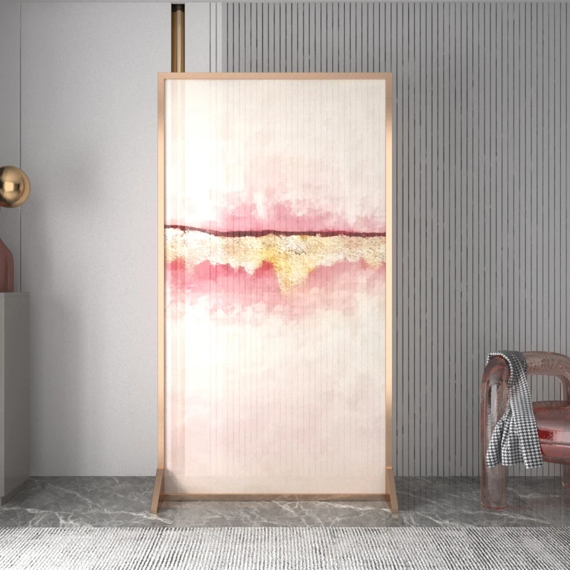 Скандинасветильник роскошный мобильный экран перегородка для гостиной вход в