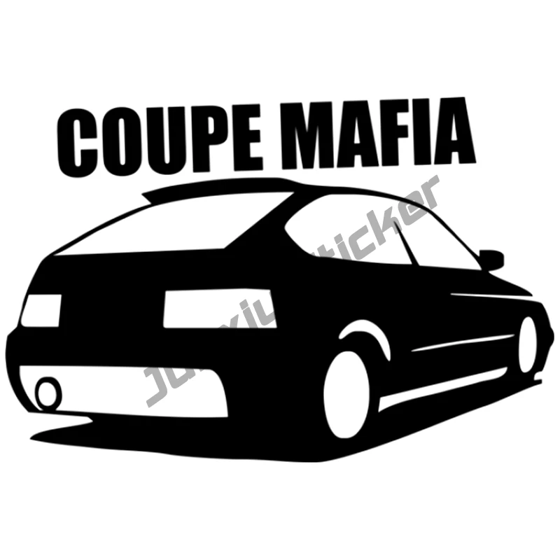 

Coupe Mafia Car Stickers Motorcycles Bumper JDM Refit Rear Decals Windshield Laptop Suv Cover Scratch Auto Accessories KK15cm