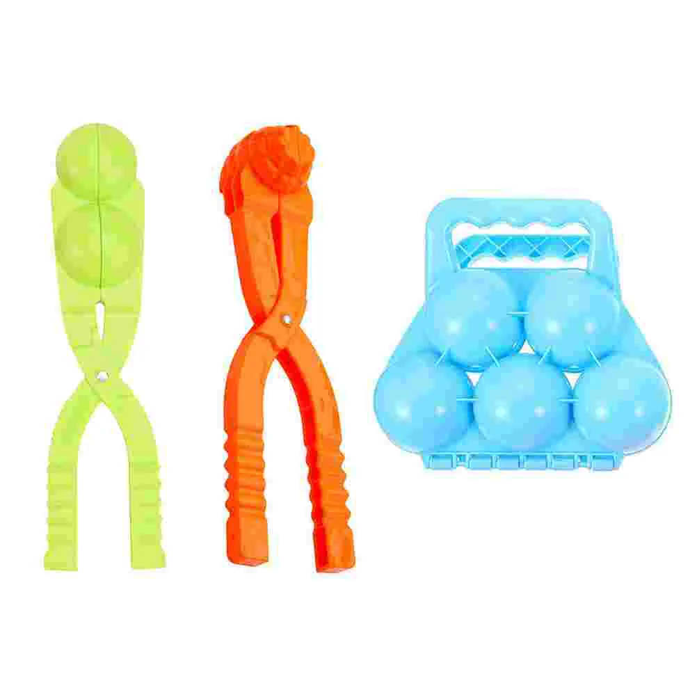

3pcs Snowball Making Toys Winter Toys Snow Balls Making Clips (Random Color)