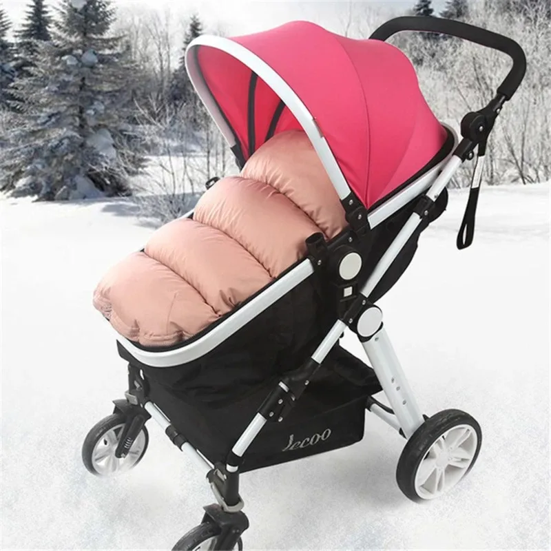 

Baby Stroller Sleep Sacks Infant Wheelchair Envelopes Footmuff Windshield Winter Out Windproof Fleece Warm Soft Sleeping Bags