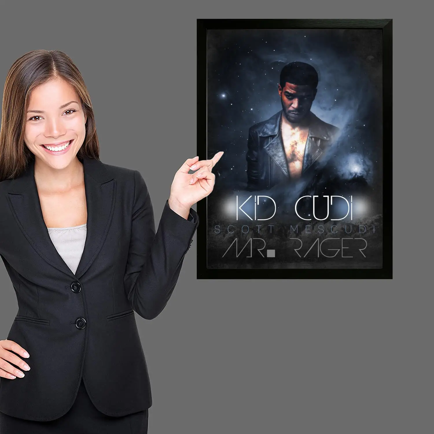 Детский постер на холсте cudi и настенное искусство печать с изображением