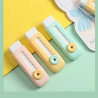 creative cute five color pushing eraser fashion stationery push pull rubber erasers kids gift school office supplies