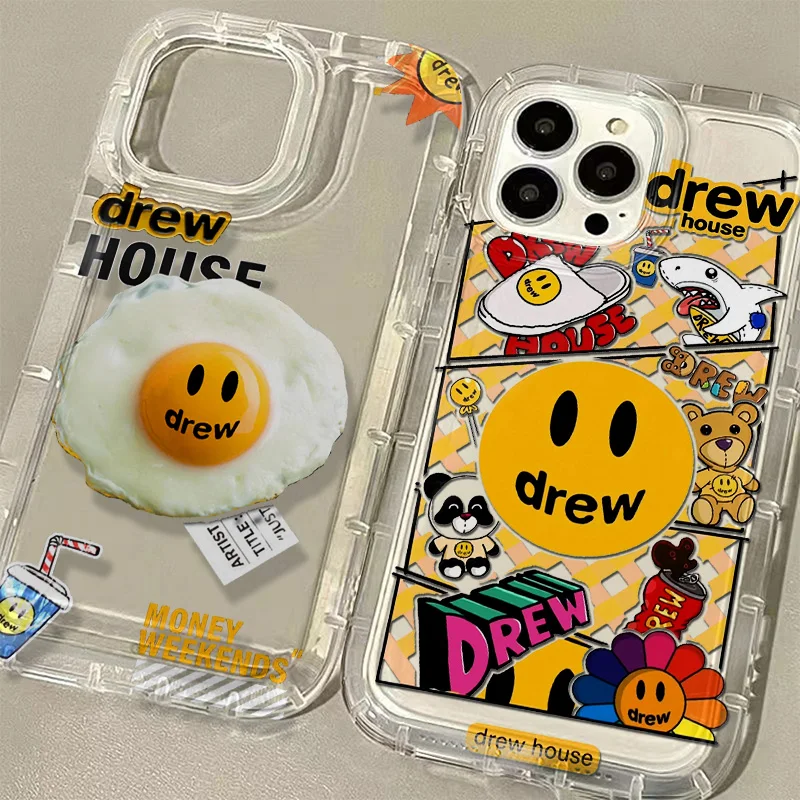 Ударопрочный чехол с рисунком рисунка в виде яйца и граффити для VIVO Y02 Y15S Y16 Y17S Y20 Y21