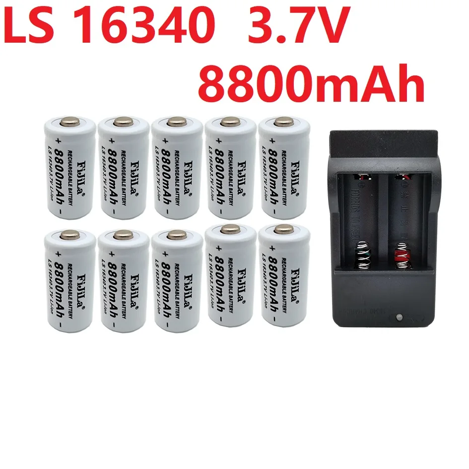 

Перезаряжаемый литий-ионный аккумулятор и зарядное устройство LS 16340 3,7 в 8800 мАч широко используются в механических модулях, электронных сиг...