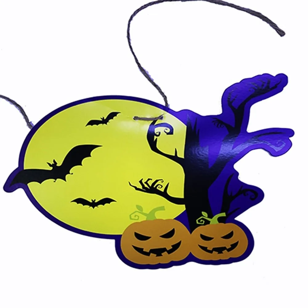 

Pumpkin Shaped Vine-clad Halloween Pennant Banner Banner 2 Metre